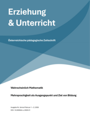 Cover von "Erziehung & Unterricht"